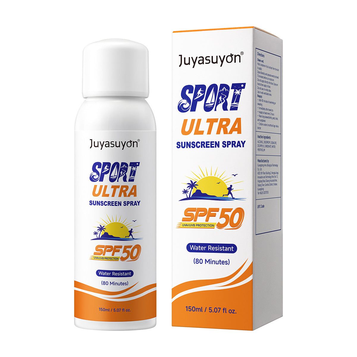 SportShield UV Defense Mist Sunscreen Spray