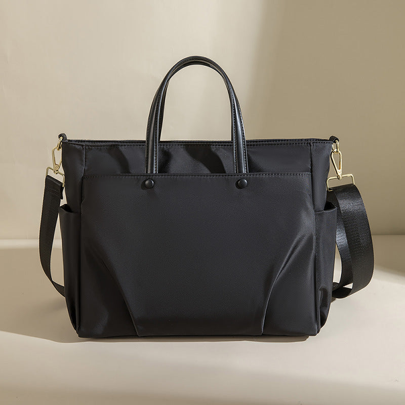Oxford Cloth Women's Shoulder Tote