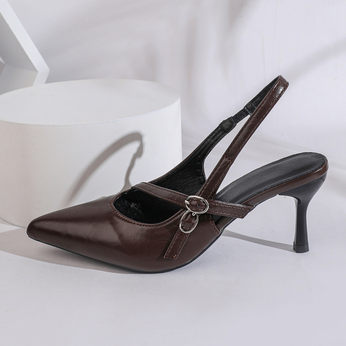Pointed Slingback Stiletto Heels
