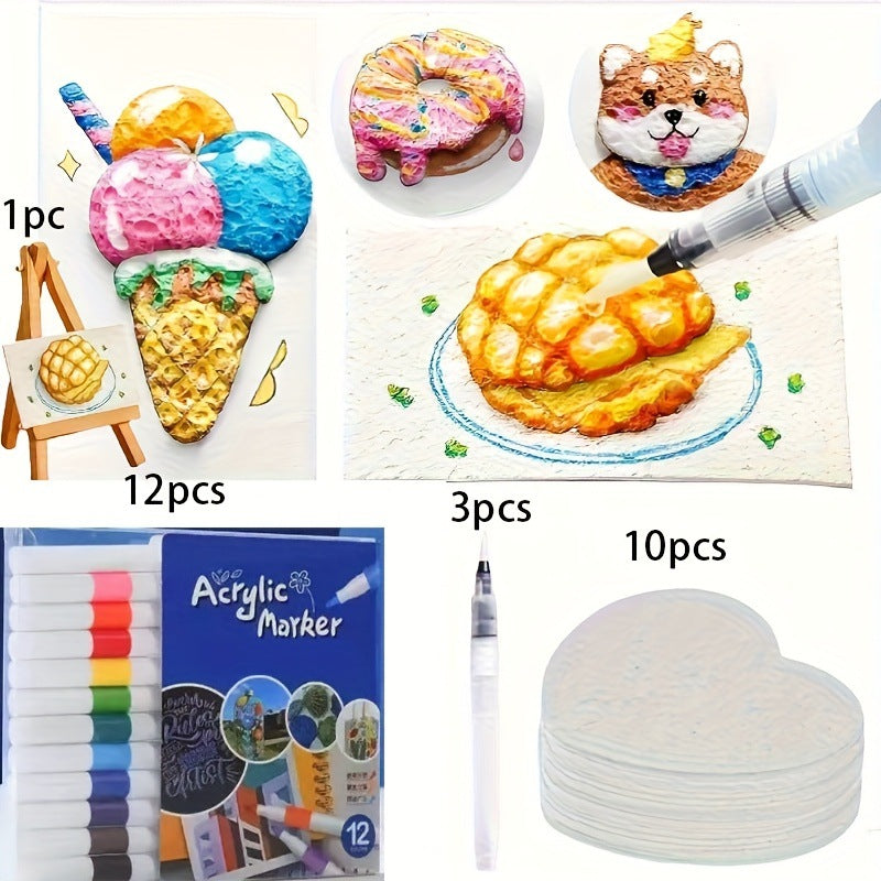 Magic Foam Texture Painting Kit