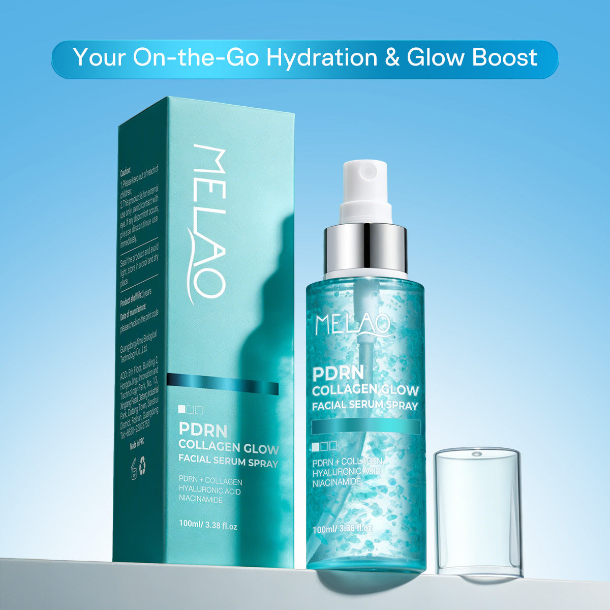 PDRN Collagen Glow Facial Serum Spray