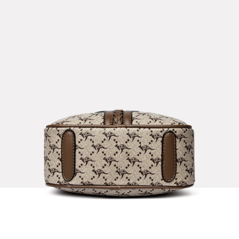 Vintage Multi-Compartment Mini Handbag