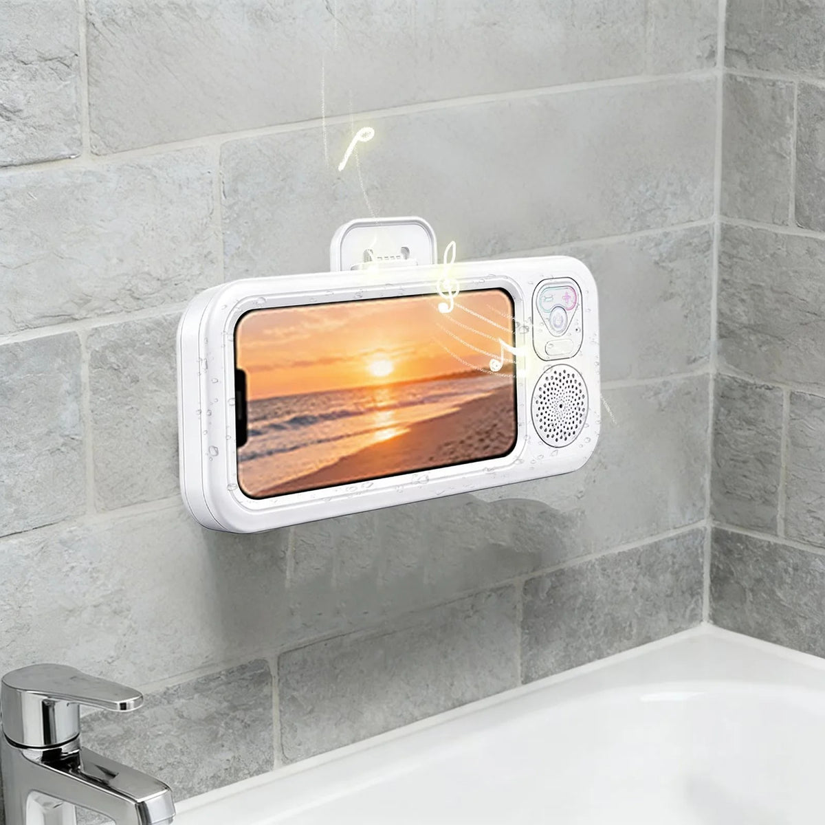 Smart Waterproof Shower TV Holder